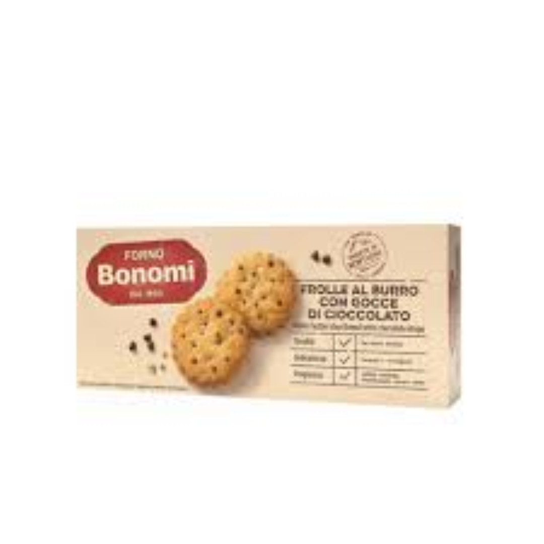 BONOMI BUTTER BISCUITS C/CHIP 150G